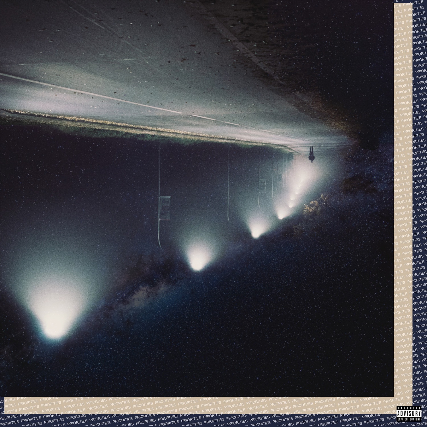 Priorities — the road overhead, the stars under it